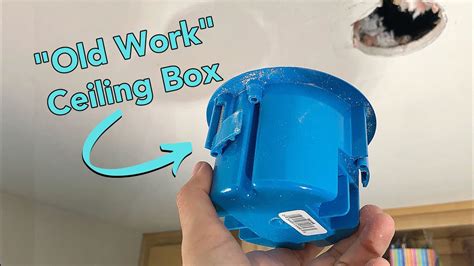 how to remove ceiling junction box